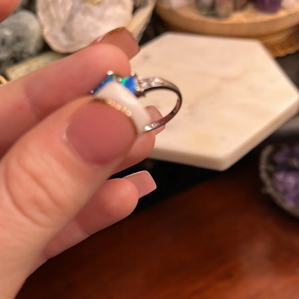 Opal ring - Picture 7 of 7